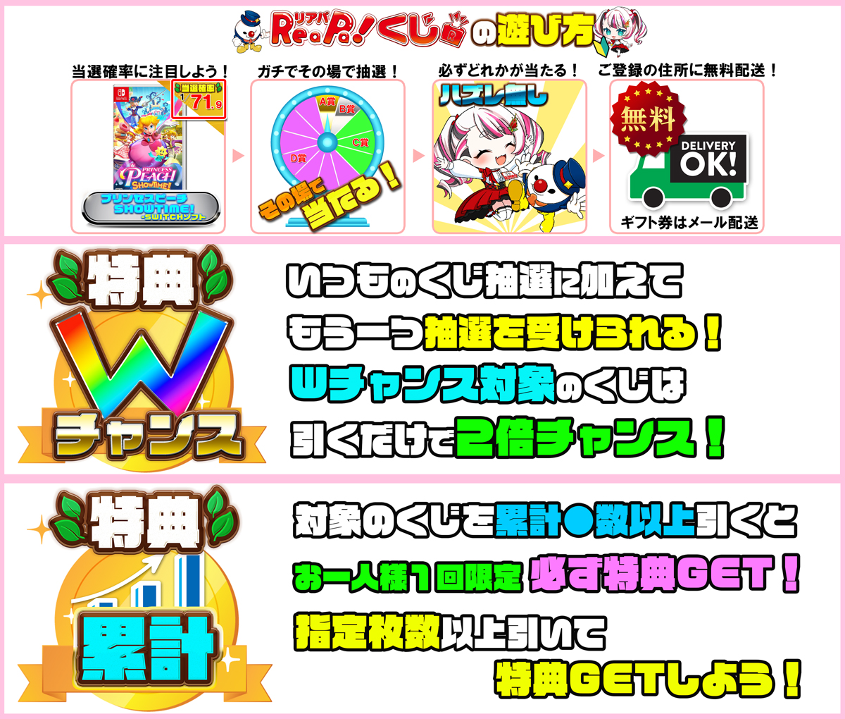 銀の森 クッキー詰め合わせくじ【300円】の紹介画像